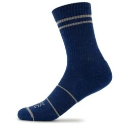 Stoic Merino Crew Tech Rib Stripes Socks - Sports Socks