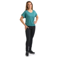 Stoic Women's Merino150 MMXX. T-Shirt Loose - Merino Shirt -Stoic Store stoic womens merino150 mmxx t shirt loose merino shirt detail 9