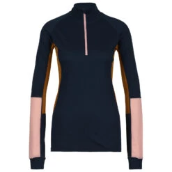 Stoic Women's MerinoMesh150 BensjonSt. II L/S Half Zip - Merino Base Layer